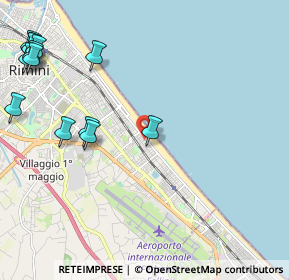 Mappa Viale Marebello, 47924 Rimini RN, Italia (2.96462)