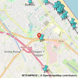 Mappa SS Adriatica, 47923 Rimini RN, Italia (1.794)