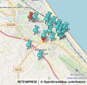 Mappa SS Adriatica, 47923 Rimini RN, Italia (1.5205)