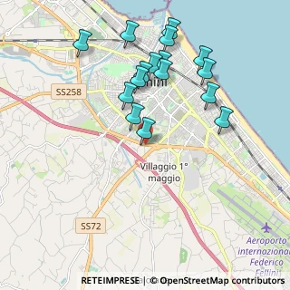 Mappa Strada Statale Adriatica, 47923 Rimini RN, Italia (2.04)