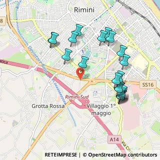 Mappa Strada Statale Adriatica, 47923 Rimini RN, Italia (1.078)