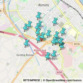 Mappa Strada Statale Adriatica, 47923 Rimini RN, Italia (0.79)