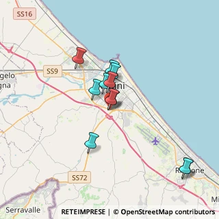 Mappa Strada Statale Adriatica, 47923 Rimini RN, Italia (3.00182)