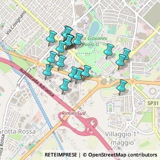 Mappa Strada Statale Adriatica, 47923 Rimini RN, Italia (0.423)