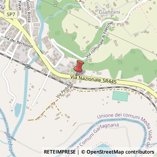 Mappa Via Nazionale, 55051 Barga, Lucca (Toscana)