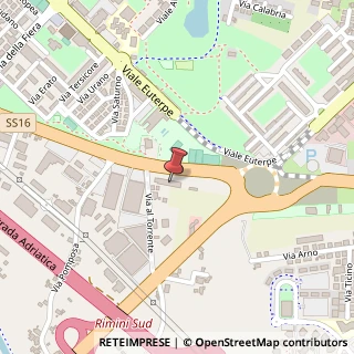 Mappa Via Circonvallazione Nuova, 71, 47923 Rimini, Rimini (Emilia Romagna)