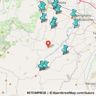 Mappa Via Giacomo Matteotti, 47020 Roncofreddo FC, Italia (5.24)