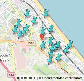 Mappa Via Giuseppe Melucci, 47924 Rimini RN, Italia (0.928)