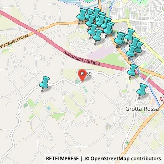 Mappa Casetti, 47923 Rimini RN, Italia (1.393)