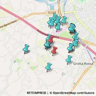 Mappa Casetti, 47923 Rimini RN, Italia (0.91862)