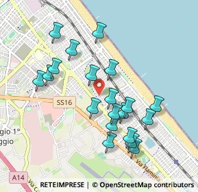 Mappa Via Tommaso Campanella, 47924 Rimini RN, Italia (0.9225)
