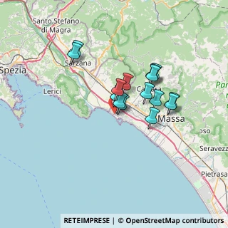 Mappa Via Oriana Fallaci, 54033 Carrara MS, Italia (5.42067)