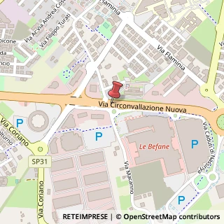 Mappa Via circonvallazione nuova 61/a, 47838 Rimini, Rimini (Emilia Romagna)