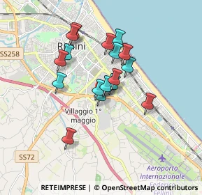 Mappa Via Macanno n. 69 Presso Clinica Regina Salutis II° piano Centro Direzionale Minerva, 47924 Rimini RN, Italia (1.41118)