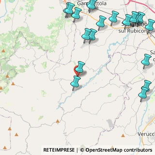 Mappa Via Macannone, 47020 Roncofreddo FC, Italia (6.57)