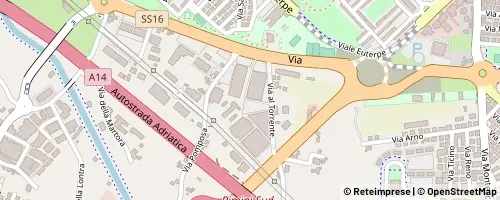 Mappa Rimini