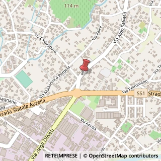 Mappa Via Aldo Salvetti, 12, 54100 Massa, Massa-Carrara (Toscana)