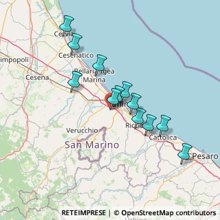 Mappa Via Prazzolo, 47923 Rimini RN, Italia (13.115)