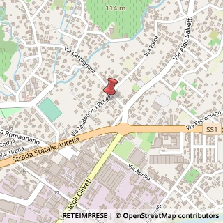 Mappa Via Madonna a Pergola, 16, 54100 Massa, Massa-Carrara (Toscana)