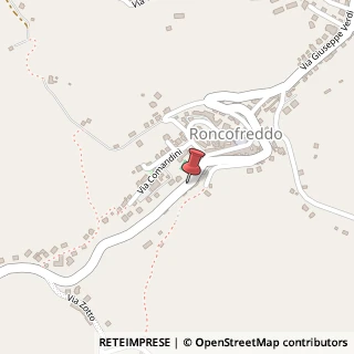 Mappa Via Giuseppe Garibaldi, 106, 47020 Roncofreddo, Forlì-Cesena (Emilia Romagna)