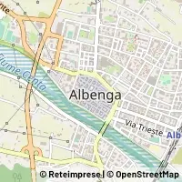 Kaart Albenga