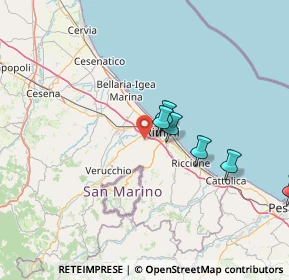 Mappa Via Quartirolo, 47923 Rimini RN, Italia (34.37667)