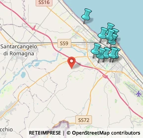 Mappa Via Quartirolo, 47923 Rimini RN, Italia (4.33)