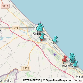 Mappa Via Rubicone, 47923 Rimini RN, Italia (4.5)