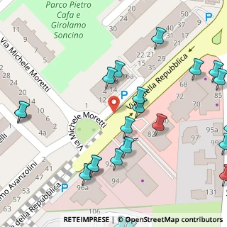 Mappa Via Domenico Paulucci, 47923 Rimini RN, Italia (0.10862)