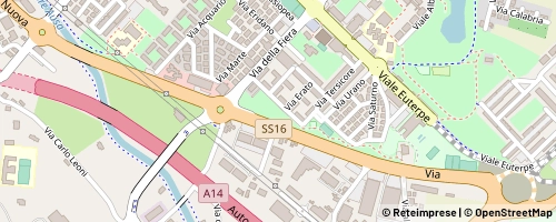 Mappa Rimini