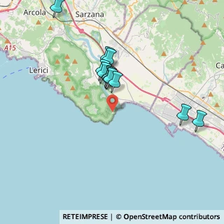 Mappa Via Santa Croce, 19031 Ameglia SP, Italia (3.4625)