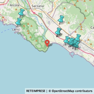 Mappa Via Santa Croce, 19031 Ameglia SP, Italia (4.66909)