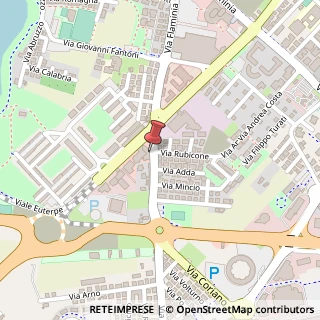 Mappa Via Flaminia Conca, 85, 47923 Rimini, Rimini (Emilia Romagna)