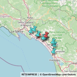 Mappa Via Igino Cocchi, 54033 Carrara MS, Italia (8.0625)