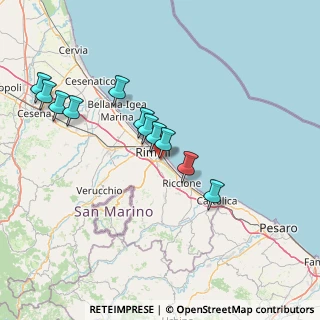 Mappa Via Publio Ovidio Nasone, 47923 Rimini RN, Italia (14.27273)