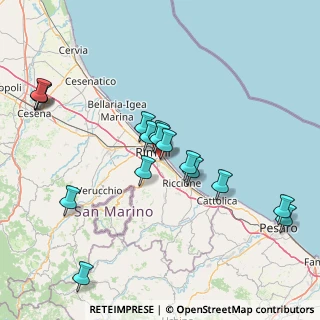 Mappa Via Publio Ovidio Nasone, 47923 Rimini RN, Italia (16.26563)