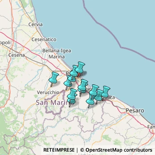 Mappa Via Publio Ovidio Nasone, 47923 Rimini RN, Italia (10.02231)