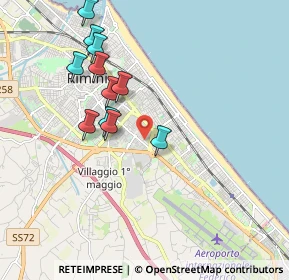 Mappa Via Publio Ovidio Nasone, 47923 Rimini RN, Italia (1.86091)