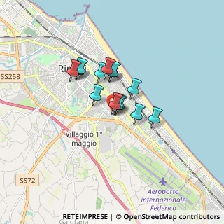 Mappa Via Publio Ovidio Nasone, 47923 Rimini RN, Italia (1.1)
