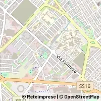 Mapa Rimini