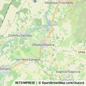 Mappa Ollastra