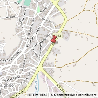 Mappa Via Kennedy, 96, 09086 Samugheo, Oristano (Sardegna)