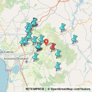 Mappa Via Angioy G. M., 09088 Ollastra OR, Italia (7.5945)