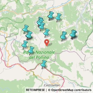 Mappa Fraz.Mezzana, 85040 Viggianello PZ, Italia (8.6525)