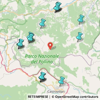Mappa Fraz.Mezzana, 85040 Viggianello PZ, Italia (11.9155)