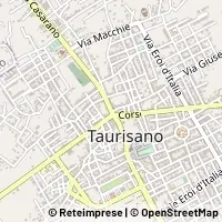 Hartă Taurisano