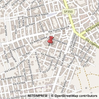 Mappa Via Bengasi, 23, 73055 Racale, Lecce (Puglia)