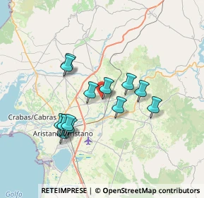 Mappa Via Tirso, 09077 Solarussa OR, Italia (6.85929)