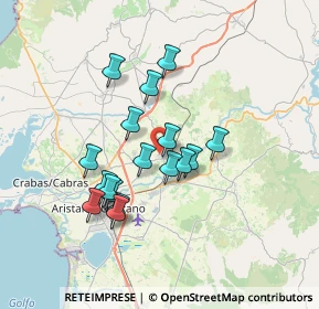 Mappa Via Tirso, 09077 Solarussa OR, Italia (6.40765)