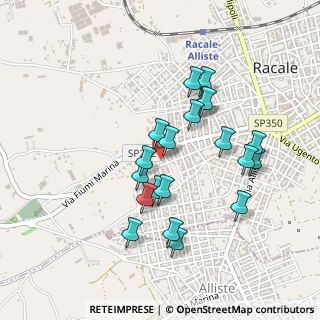 Mappa Via Alessandria, 73055 Racale LE, Italia (0.4535)